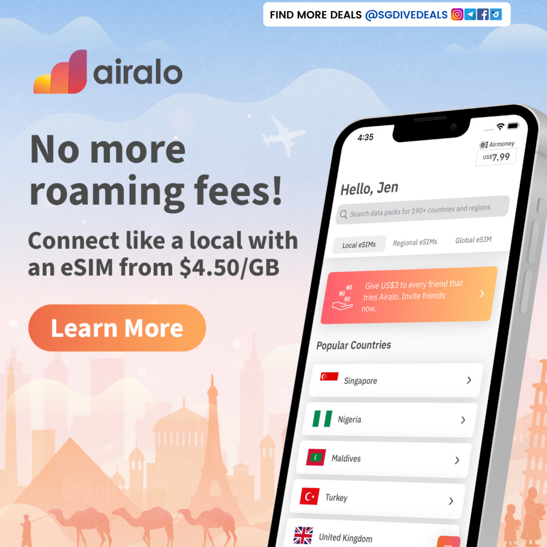 Airalo,15% Off on All Airalo eSIMs (New)