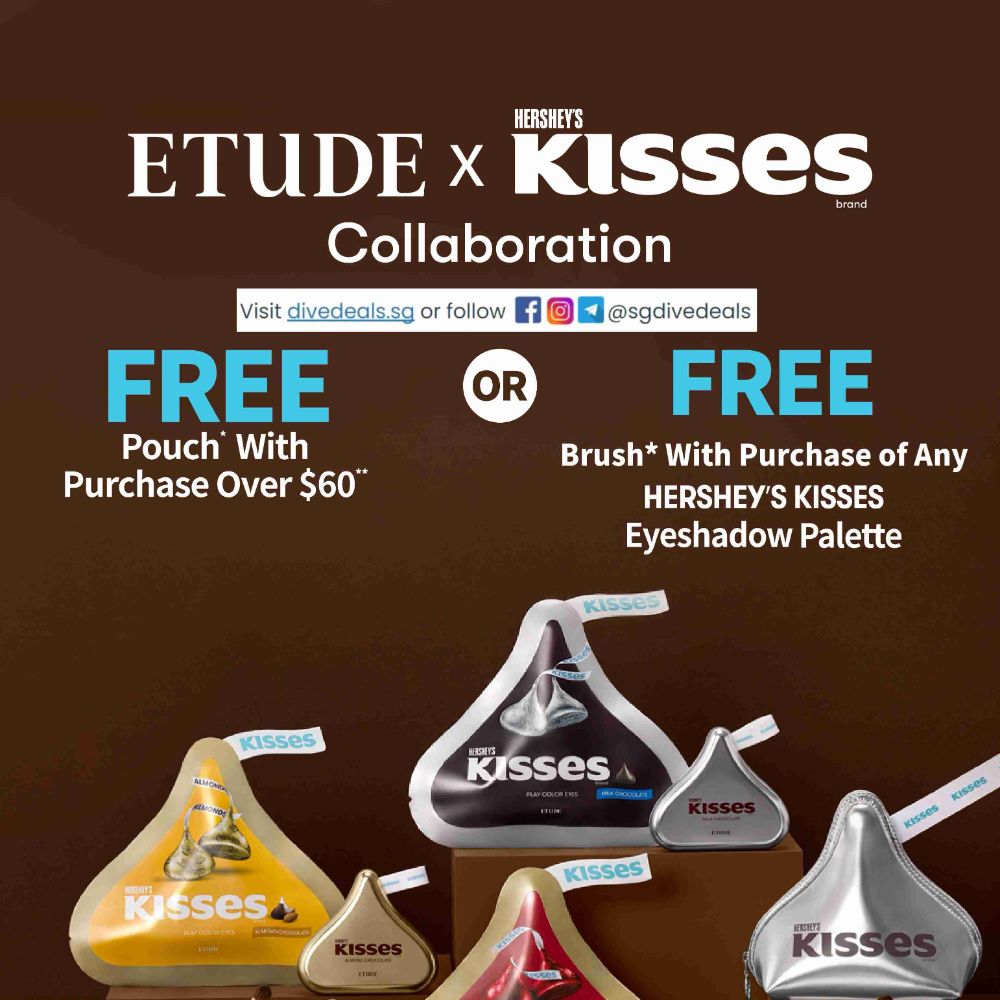 Etude House ETUDE x Hershey's Kisses Collection deal ...