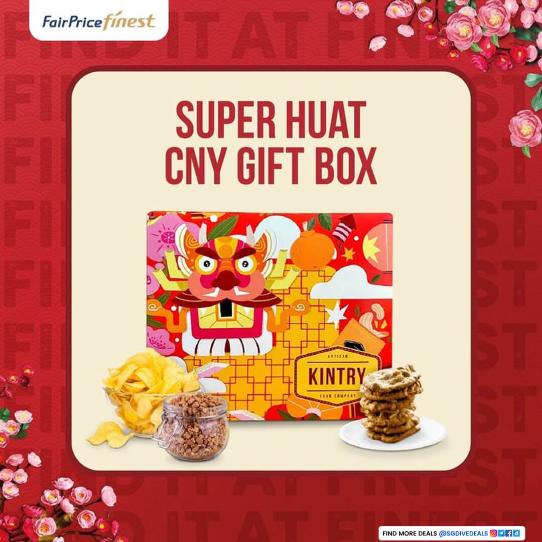 FairPrice Finest,Get CNY gift box for only $8.80