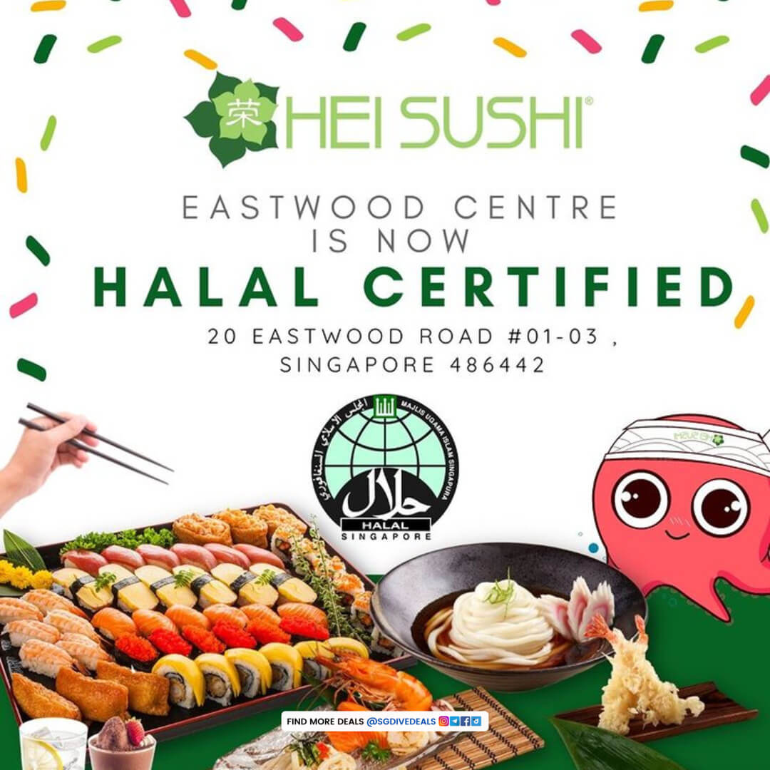 Hei Sushi,Get 15% off for delivery or pick up order