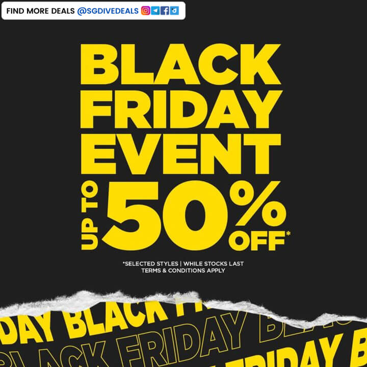 JD Sports,Black Friday Sale : Get up to 50% off