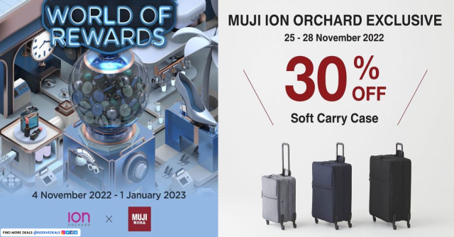 MUJI,Get 30% off for Soft Carry Case