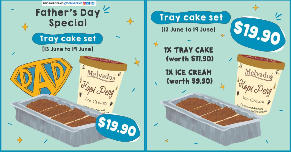 Melvados,Tray Cake Set only $19.90