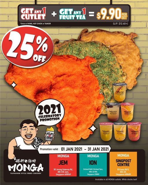 Monga Fried Chicken,Exclusive Promotion