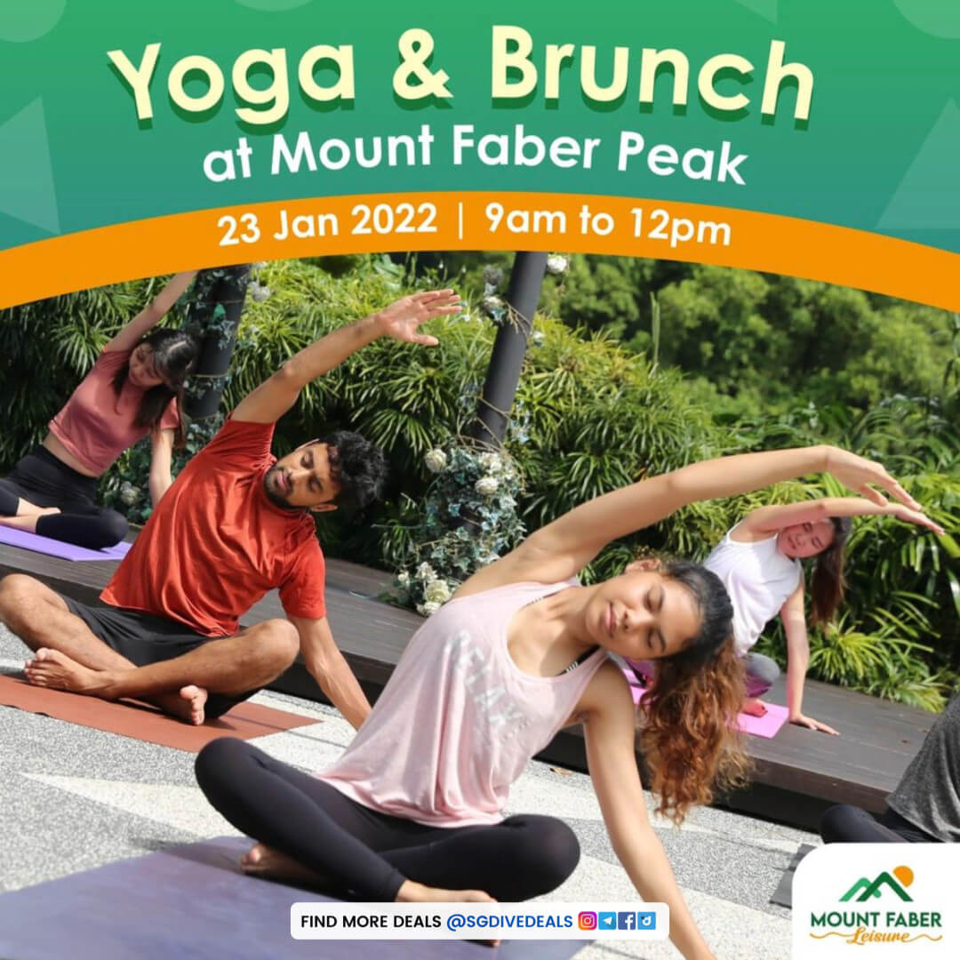Mount Faber Leisure Group,Yoga & Brunch @ Mount Faber Peak