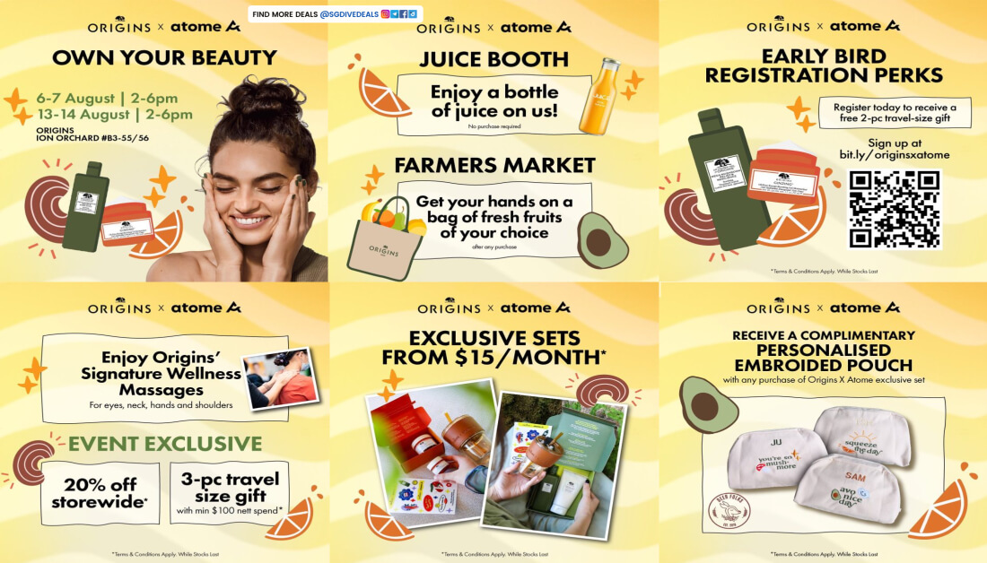 Origins Singapore,Own Your Beauty Event Exclusive