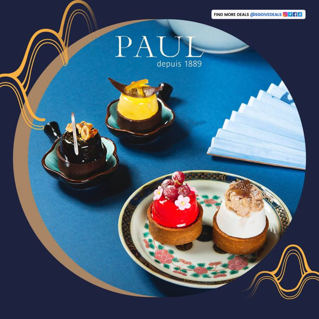 PAUL Singapore,Enjoy Paul's Moon Tarts at $40 nett