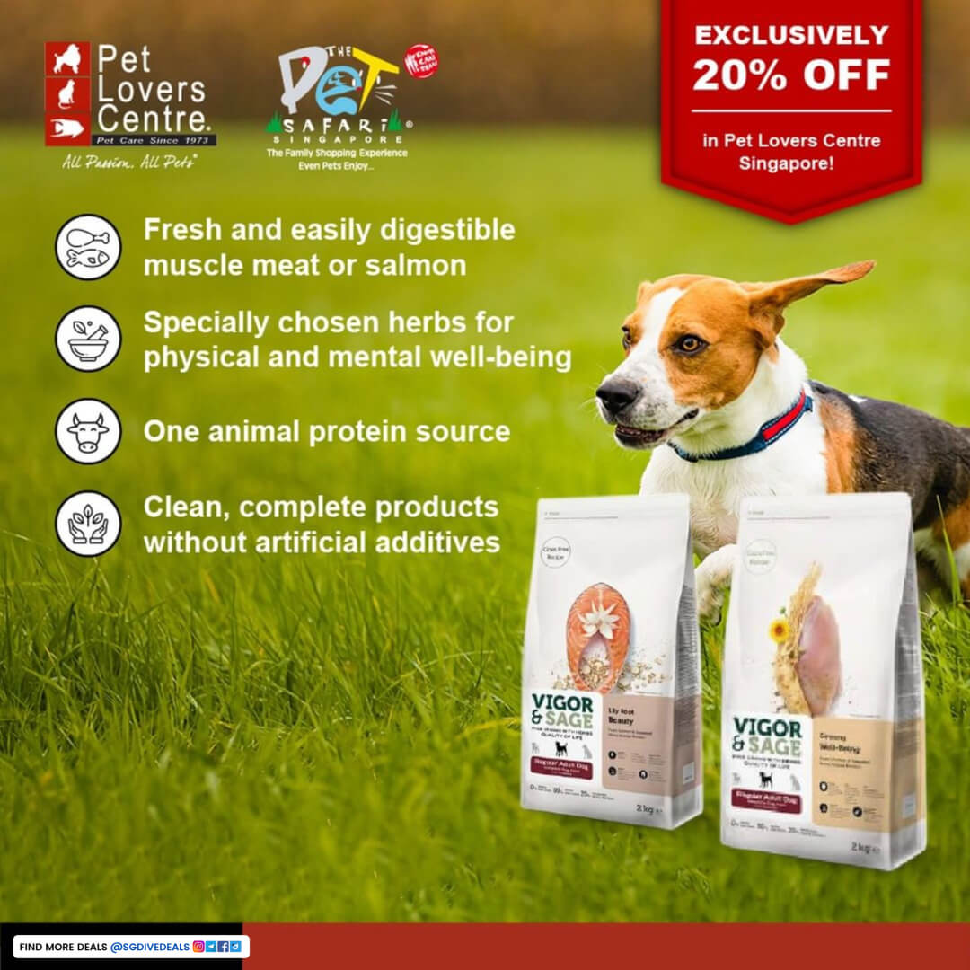 Pet Lovers Centre,Get this Vigor & Sage at 20% Off