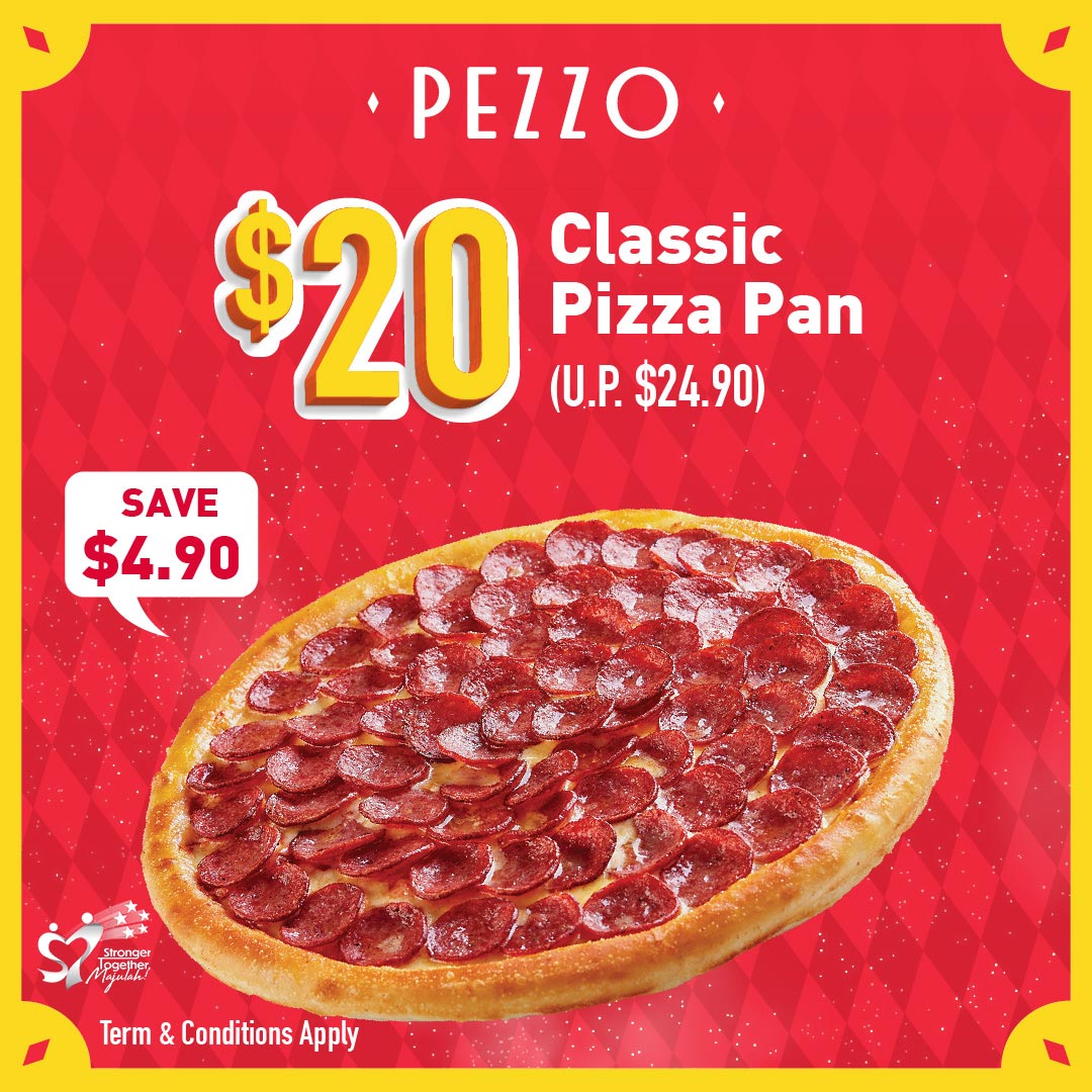 Pezzo,$20 For Classic Pizza Pan (U.P. $24.90)