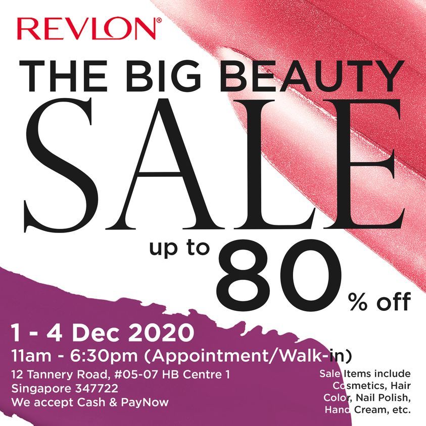 Revlon,Up to 80% off Sales