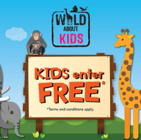 Singapore Zoo,Free kid's ticket for every adult