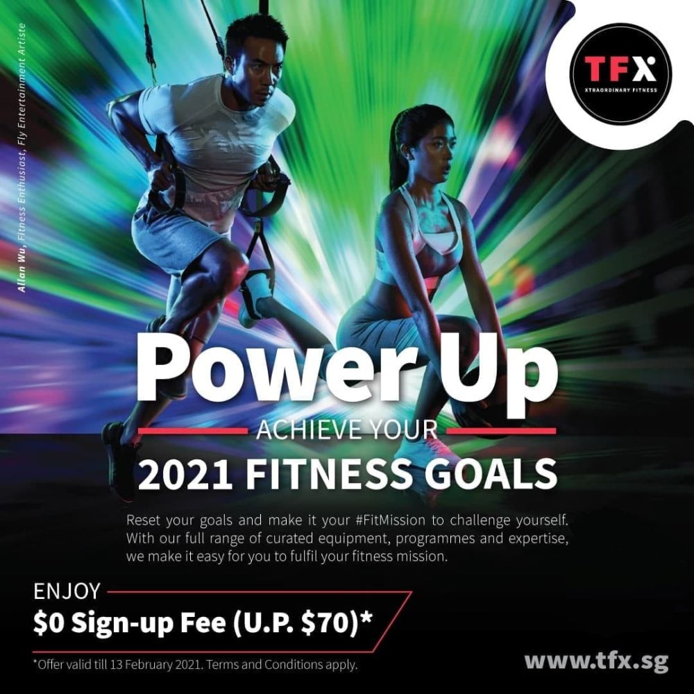 TFX Fitness,New Year Promo: $70 off first payment