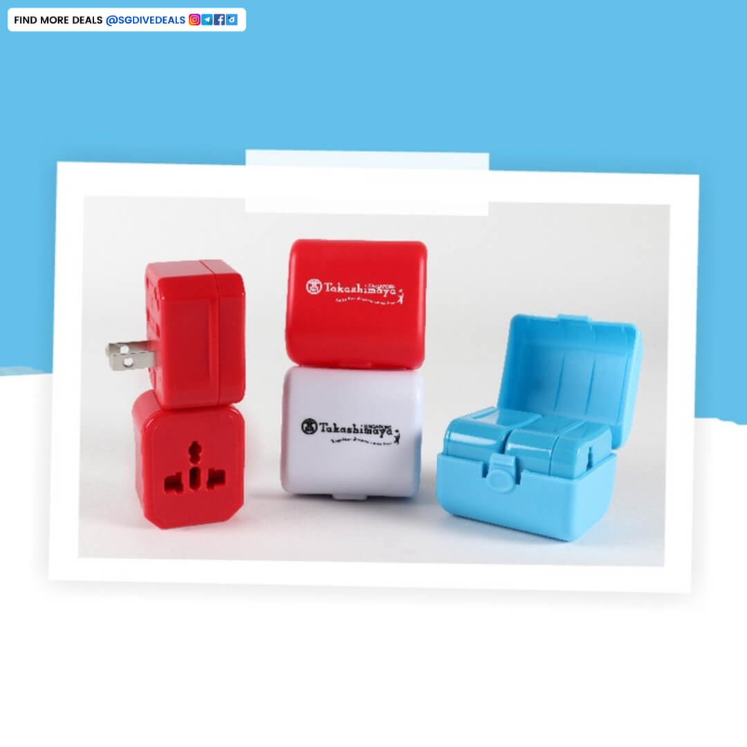 Takashimaya Department Store,Get Compact Travel Adapter with min spend
