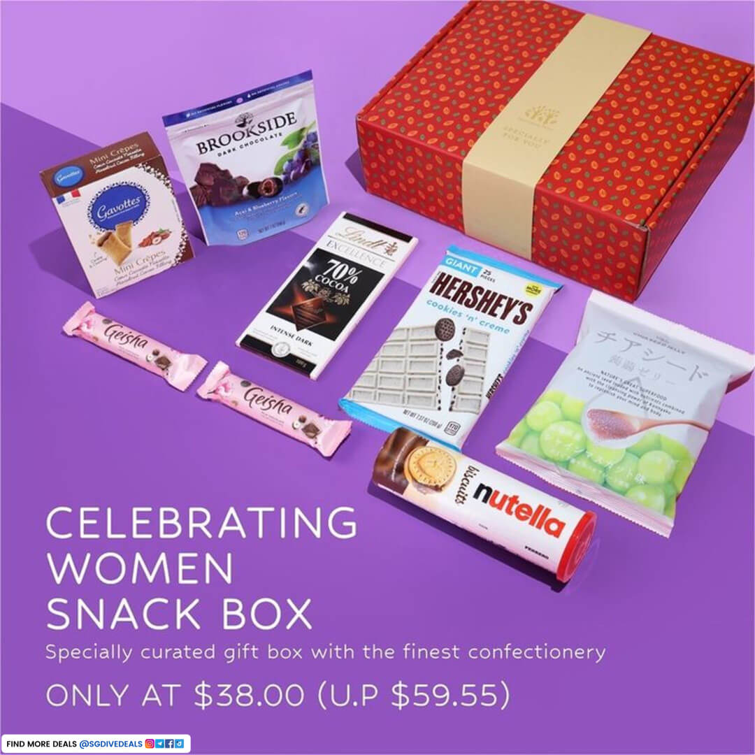 The Cocoa Trees,Get Women Snack Box at only $38.00