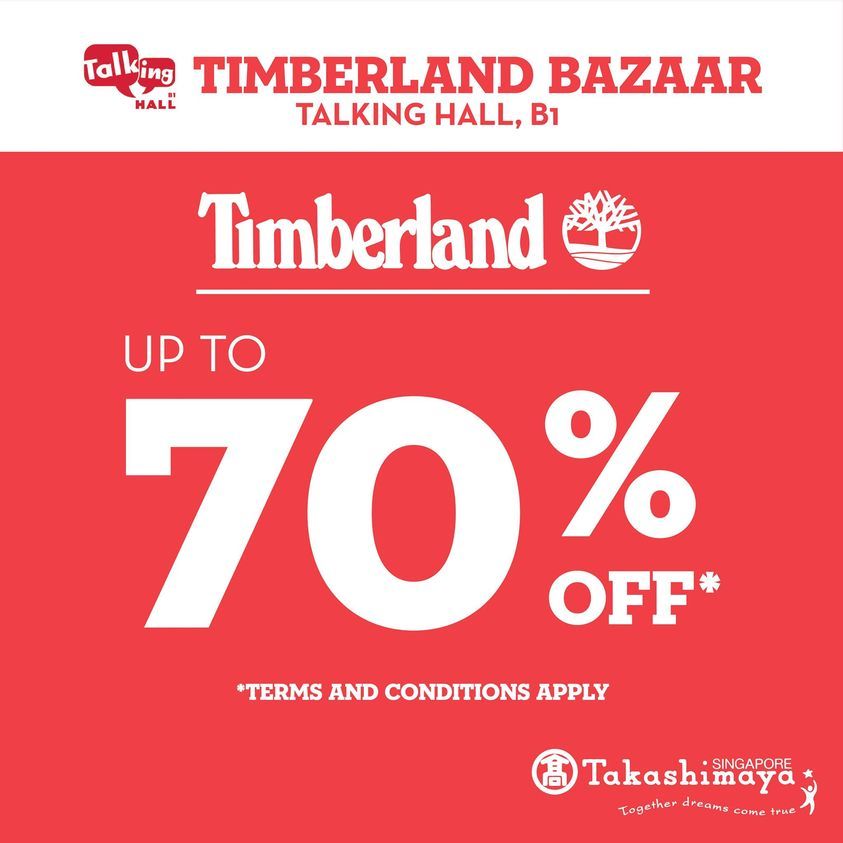 Timberland,Up to 70% off Timberland Bazaar