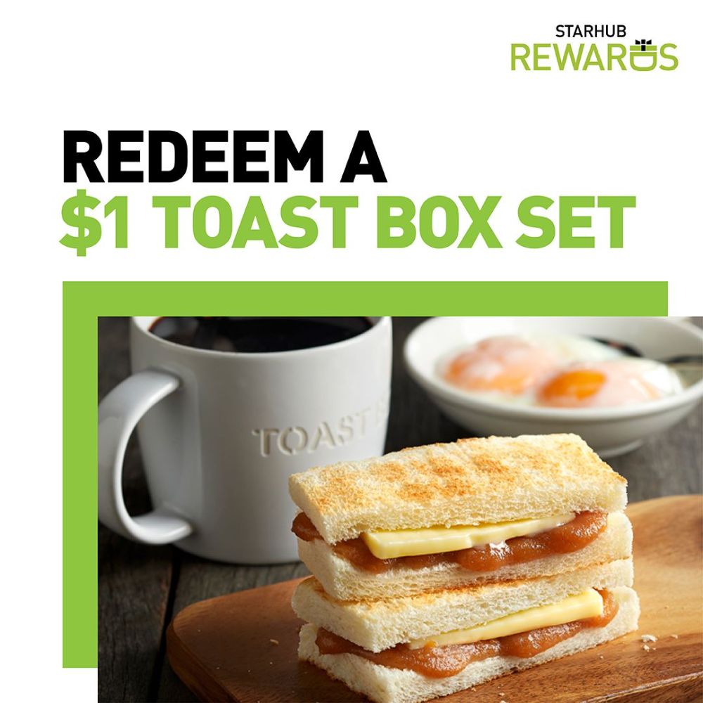 Toast Box,$1 Toast Box Set