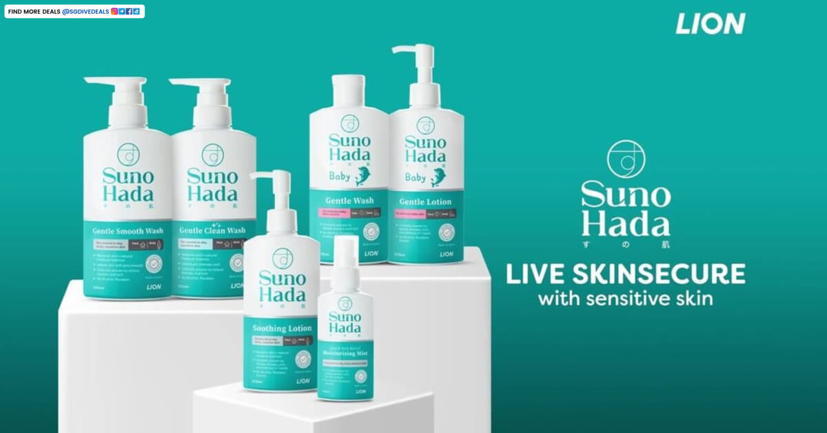 Welcia-BHG,SunoHada Skin Care Range save 15%