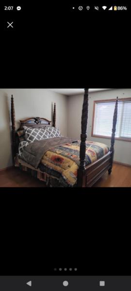Furnished or not room for one west Edmonton