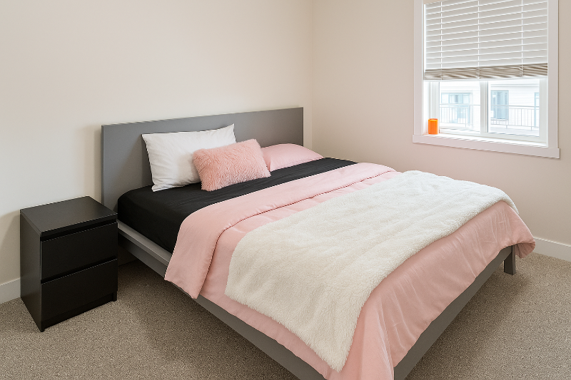 Seeking roommate for 2 bedroom/2 bathroom suite.