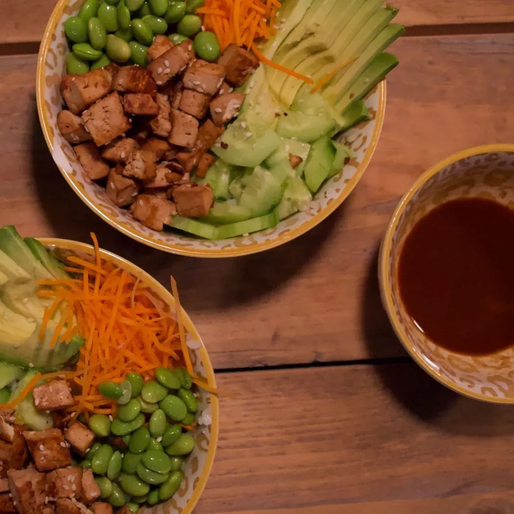 Laag-impact veganistisch Poké bowl | Yvy