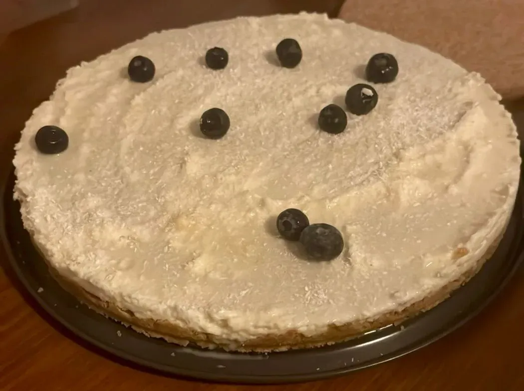 Vegetarian Coconut cheesecake | Yvy
