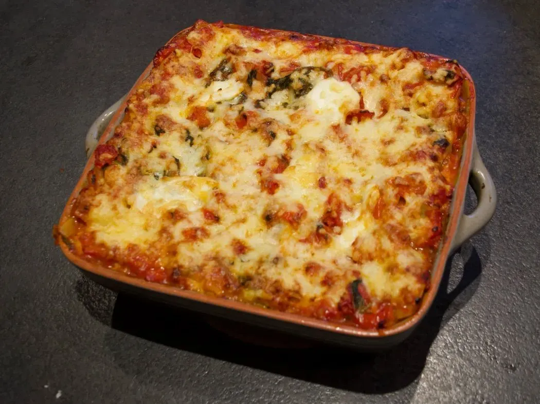 Low-impact Vegetarian Veggie lasagna | Yvy