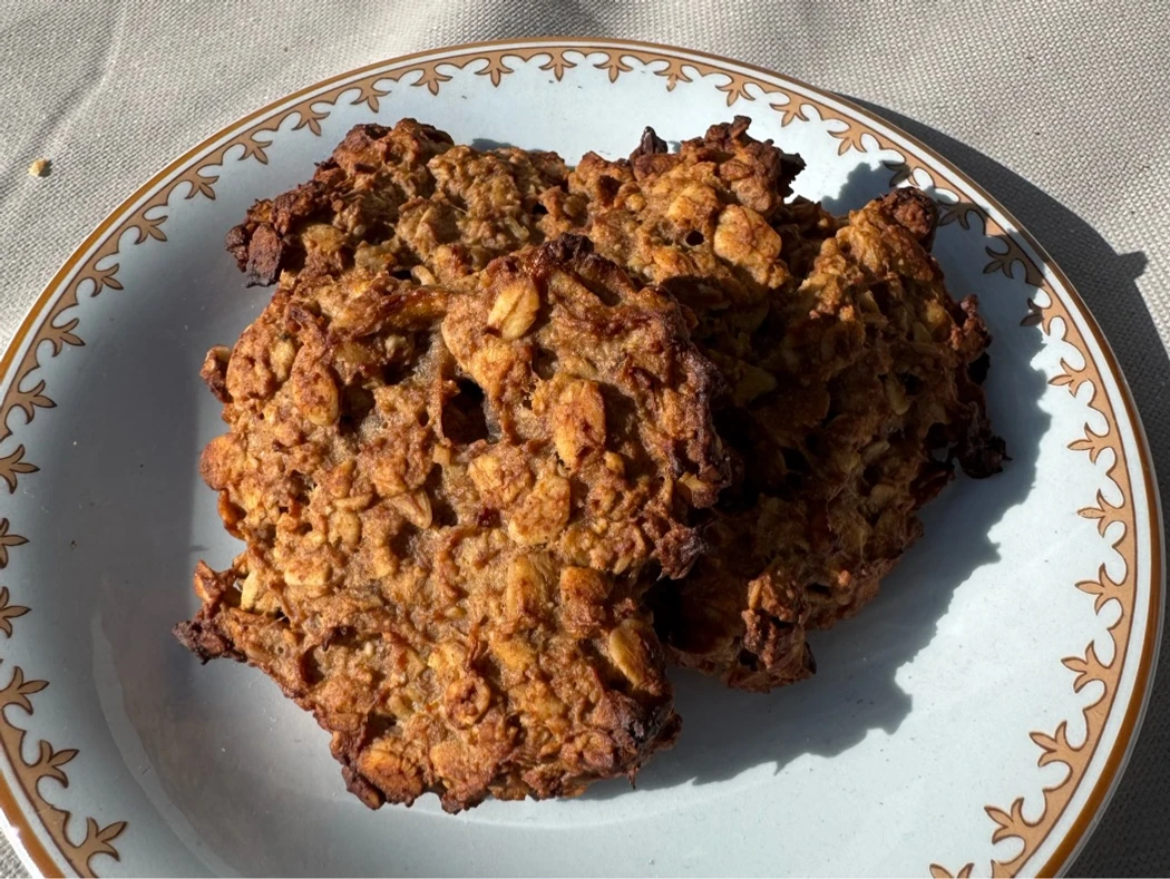 Laag-impact veganistisch Banaan havermout koekjes | Yvy