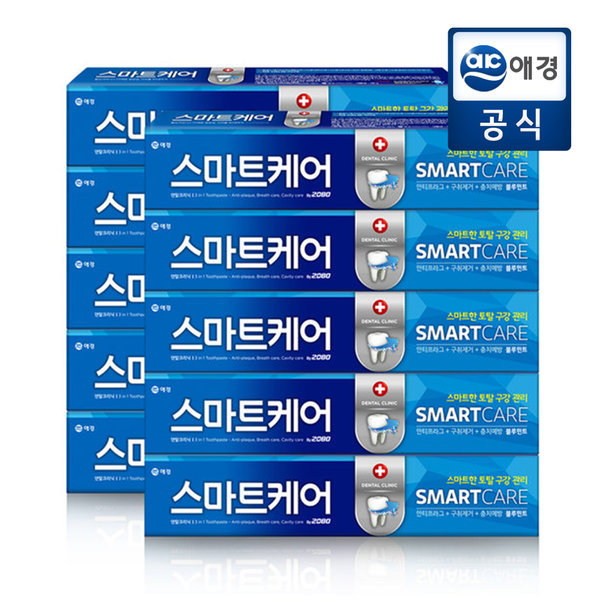 2080 스마트케어 치약 190g