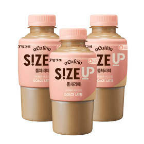 빙그레 아카페라 사이즈업  돌체라떼 350ml