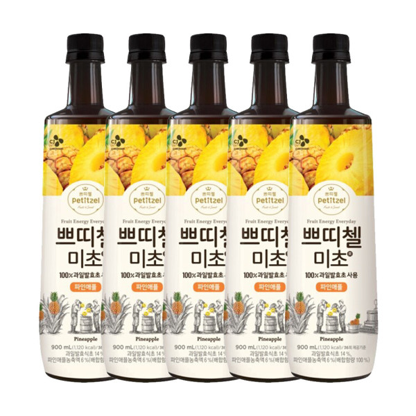 쁘띠첼 미초 파인애플 900ml