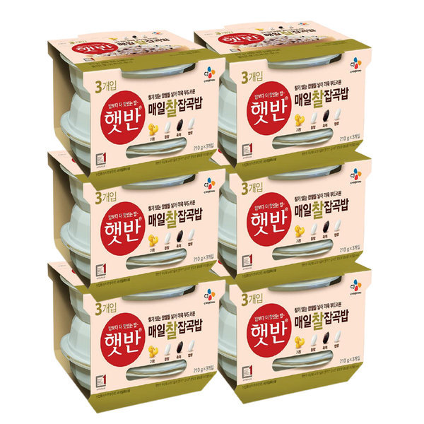 매일 찰잡곡밥 210g