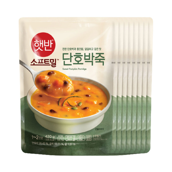 햇반죽 단호박죽420g
