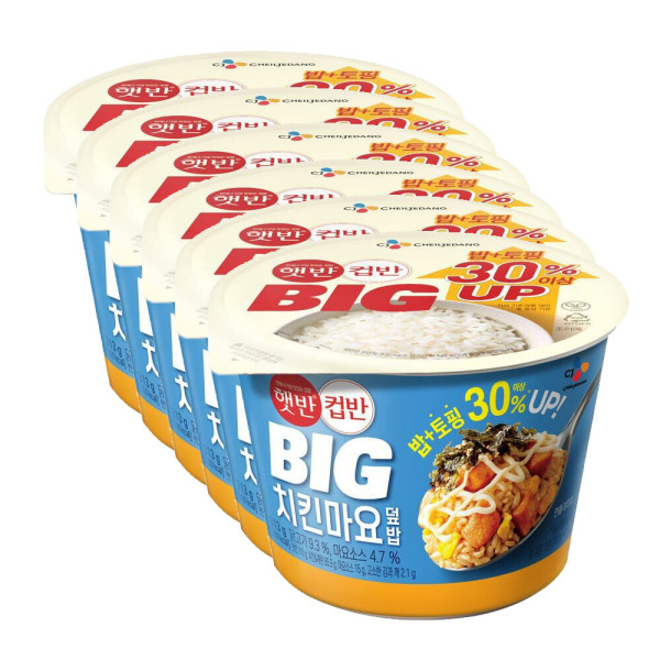 BIG 컵반 치킨마요덮밥 313g