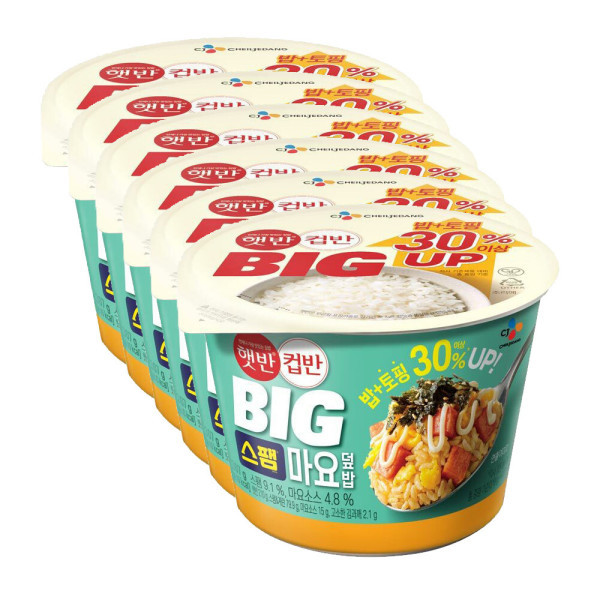 BIG 컵반 스팸마요덮밥 307g