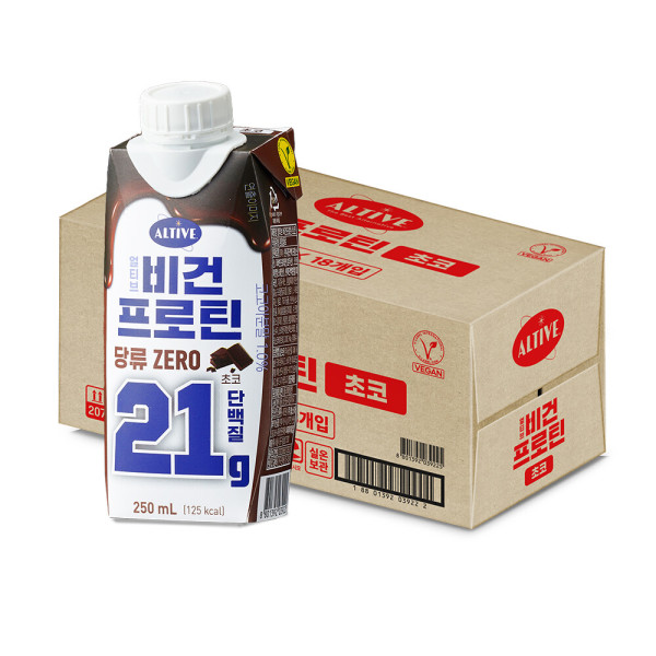 얼티브 비건프로틴 초코 250ml