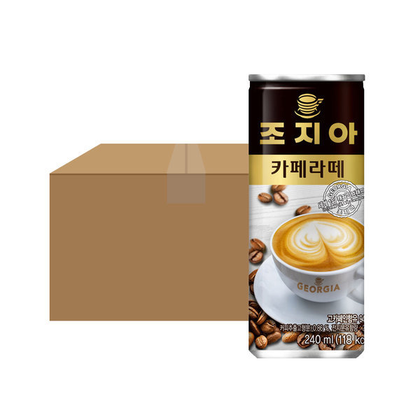 조지아 카페라테 240ml