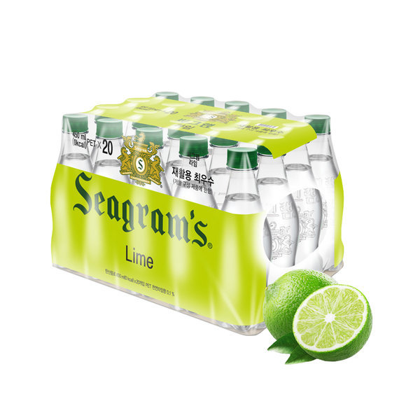 씨그램 라벨프리 라임 450ml
