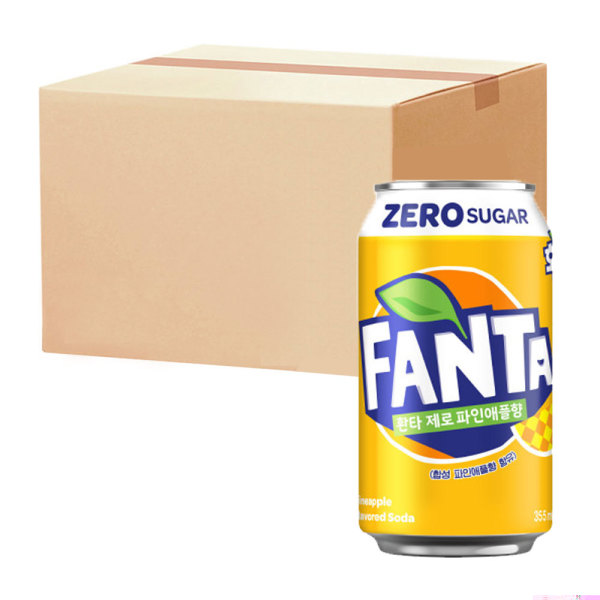 환타 제로 파인 355ml