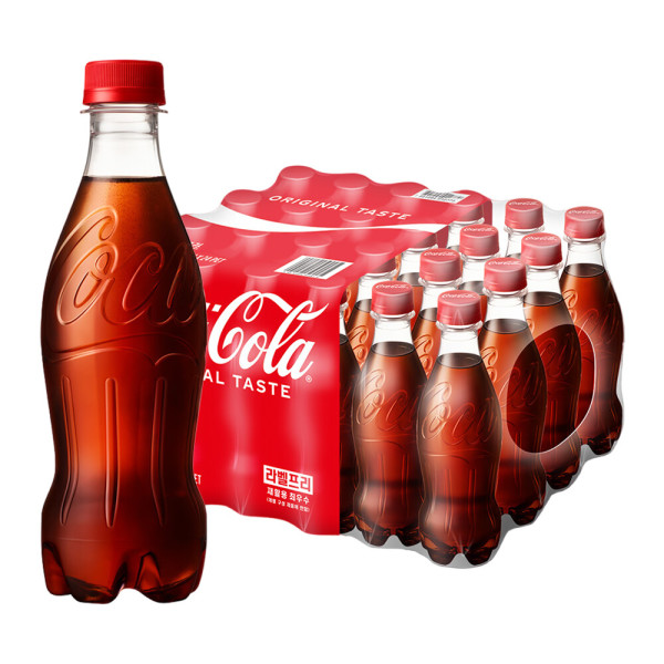 코카콜라 무라벨 370ml