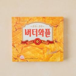크라운 버터와플 12개입 316g