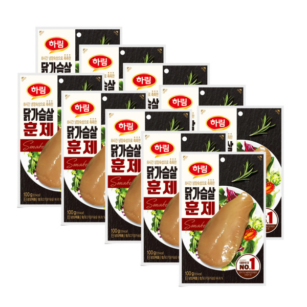 하림 닭가슴살훈제100g