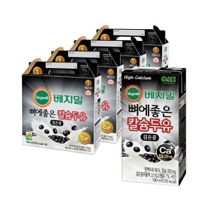 베지밀 뼈에좋은 칼슘 검은콩 두유 190ml