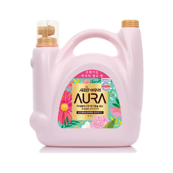 샤프란 아우라 섬유유연제 5.5L