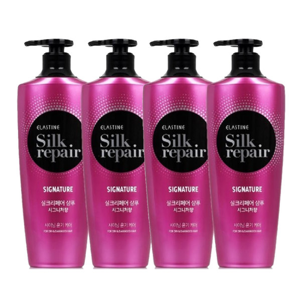 엘라스틴 실크리페어 샤이닝골드 샴푸 550ml