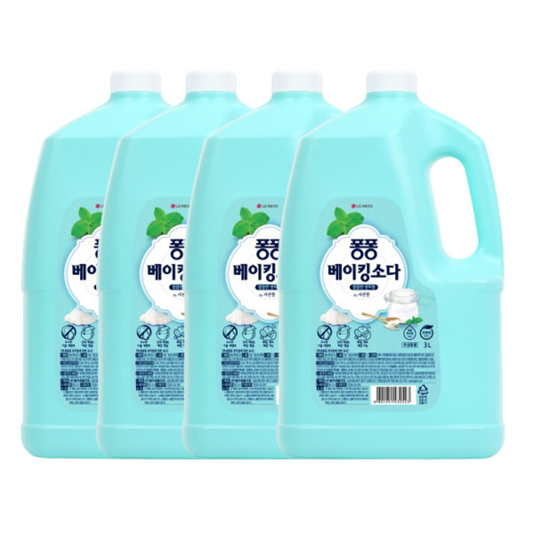 퐁퐁 주방세제 베이킹소다 3000ml