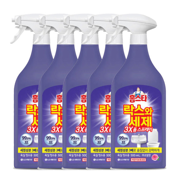 홈스타 락스와세제스프레이 후로랄 500ml