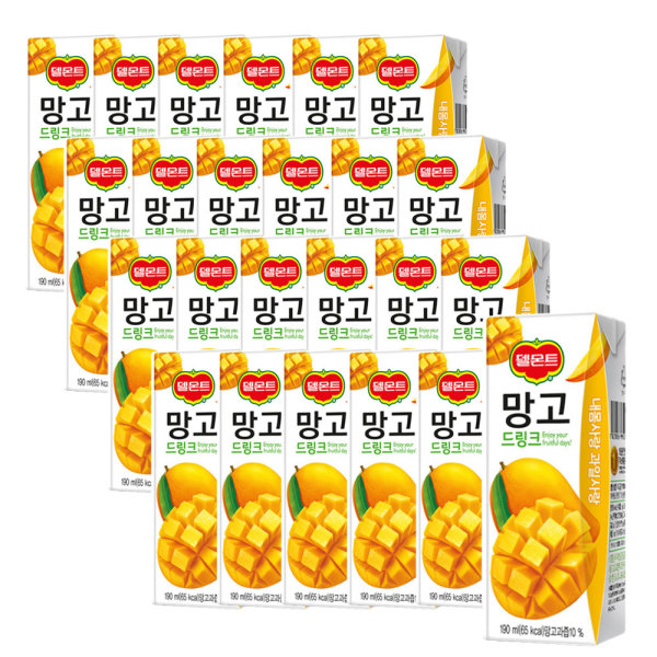 델몬트 망고 드링크 190ml