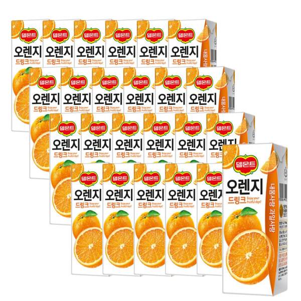 델몬트 오렌지 드링크 190ml