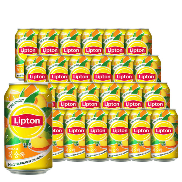 립톤 아이스티 복숭아맛 355ml