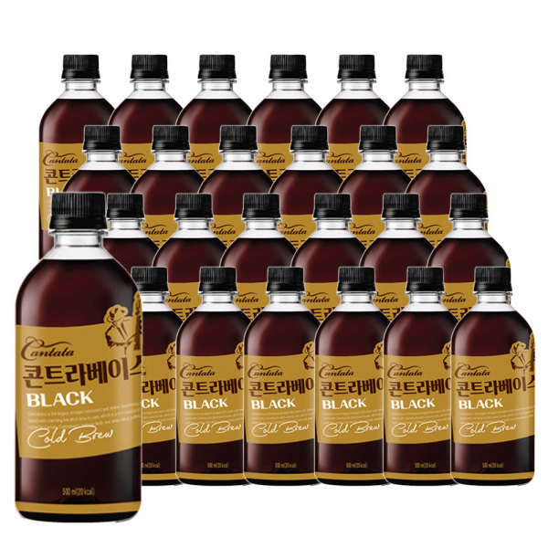 칸타타 콘트라베이스 콜드브루 블랙커피  500ml